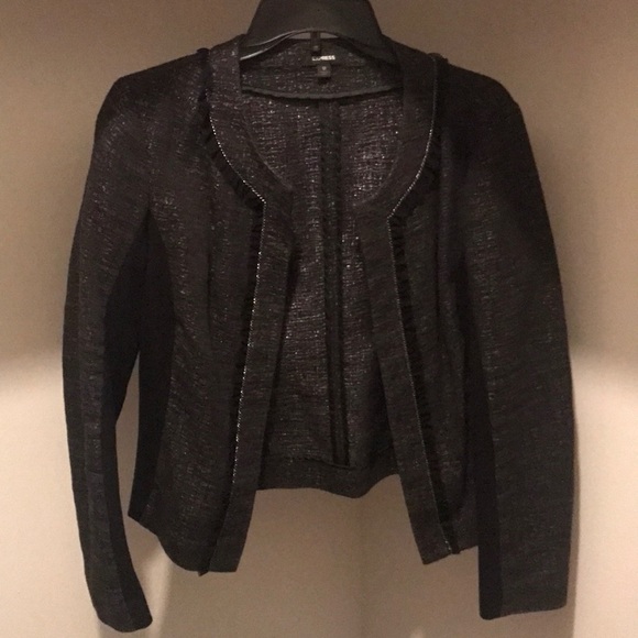 Express Jackets & Blazers - Black and Dark Gray Express Blazer
